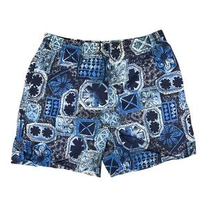 🌊 Vintage Sunset Highway Swim Shorts 🌀 90s Vibes‎ | M | NWT